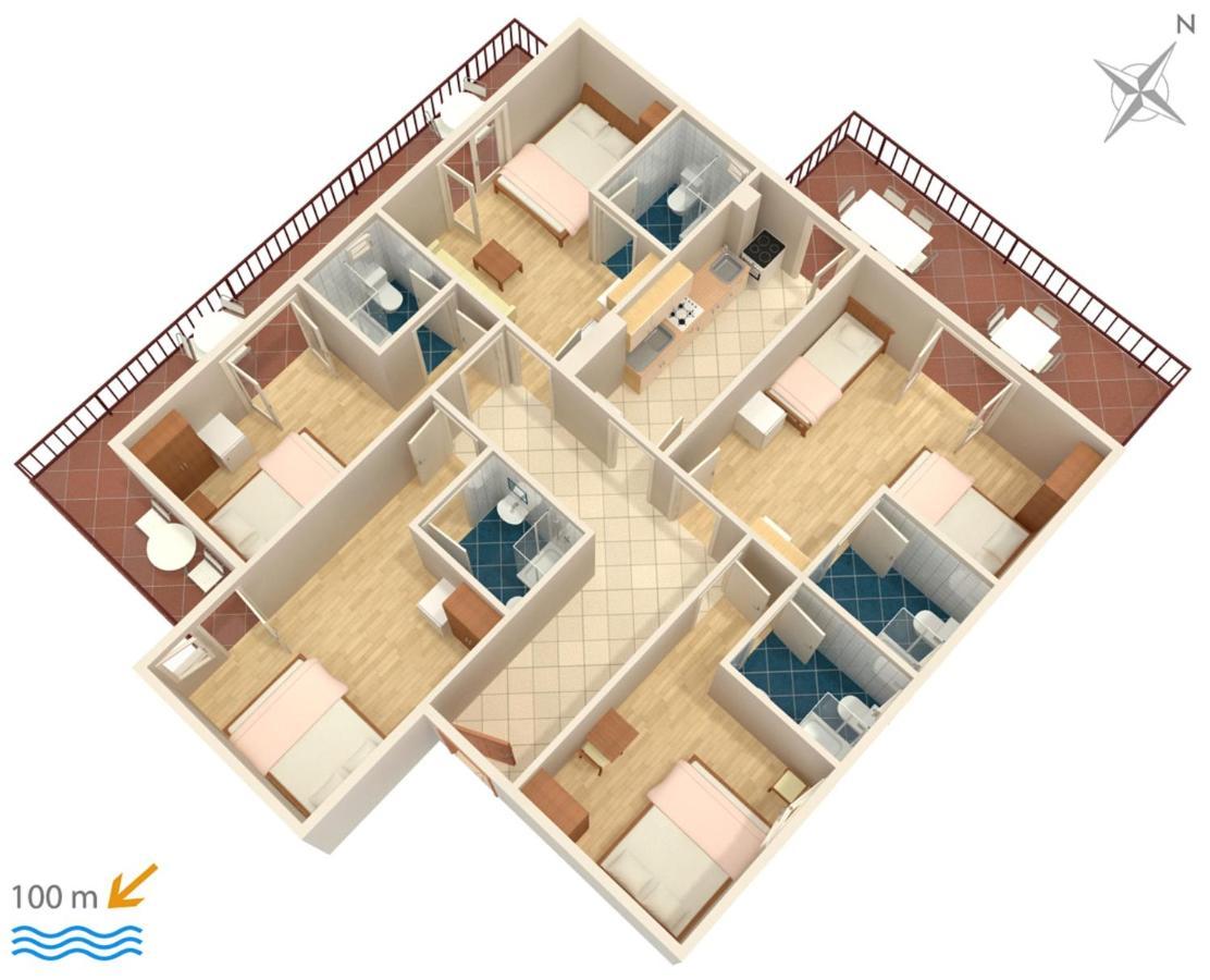Apartments By The Sea Podaca, Makarska - 516 Exterior photo